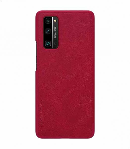 نيلكين Qin Flip Leather Case For Honor 30 Pro / 30 Pro Plus Red  - Image 2