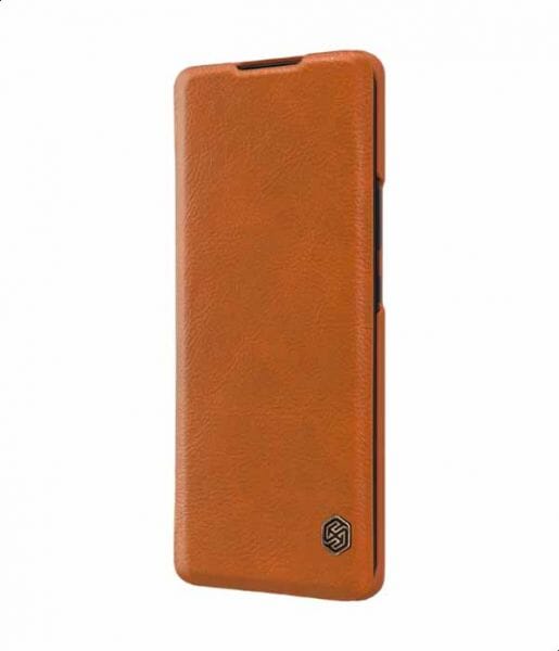 Nillkin Qin Flip Leather Case For Honor 30 Pro / 30 Pro Plus brown - Image 2