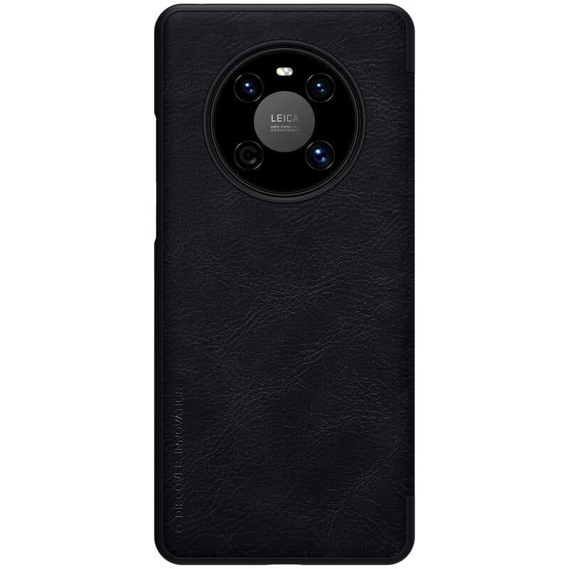 Nillkin Qin Flip Leather Case For Huawei Mate 40 Black - Image 2