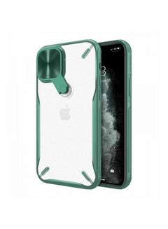 Cyclops Case with a Camera Cover & Foldable Kickstand For Apple iPhone 12 Mini white  green