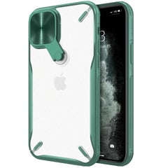 Nillkin Cyclops Case with a Camera Cover & Foldable Kickstand For Apple iPhone 12 Mini white  green  - Image 2
