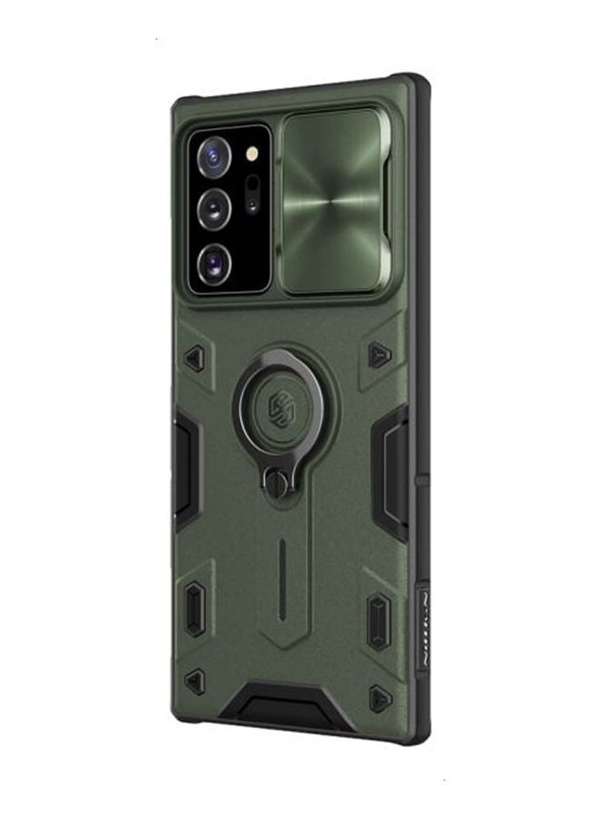 Nillkin CamShield Armor Case with Dazzling Metal Camera Cover For Samsung Galaxy Note 20 Ultra dark green - Image 1