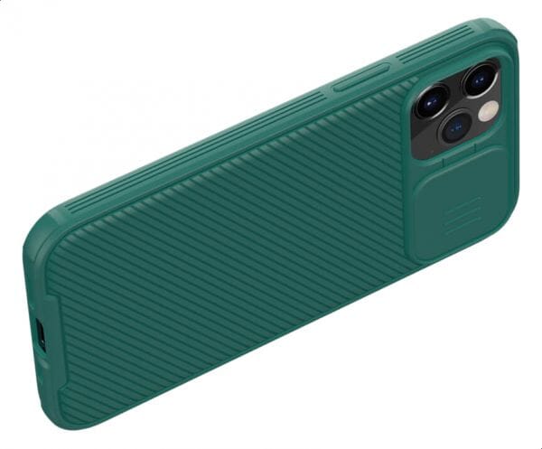 Nillkin CamShield Pro Case with Slide Camera Cover For Apple iPhone 12 / 12 Pro green - Image 2