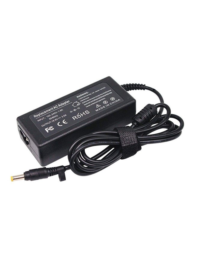HP AC Adapter Charger For HP Compaq Laptop Black - Image 2