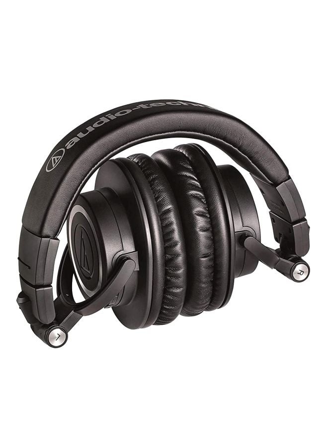 audio-technica Wireless Bluetooth Over-Ear Headphones Black - Image 3
