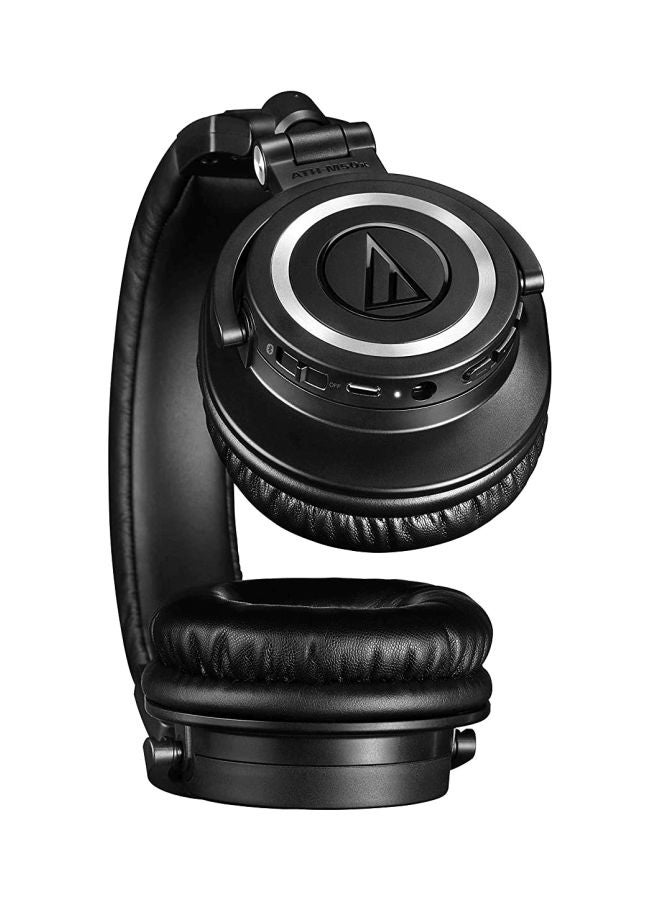 audio-technica Wireless Bluetooth Over-Ear Headphones Black - Image 4