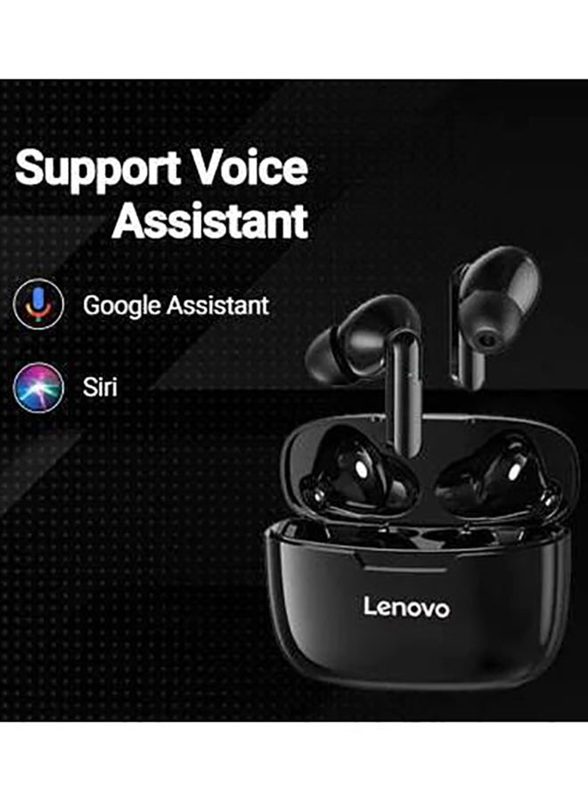 Lenovo XT90 TWS Bluetooth In-Ear Earbuds With Mic Black - Image 2