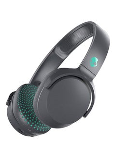 Skullcandy Riff Wireless On-Ear Headphones With Microphone Grey/Green  - Image 1