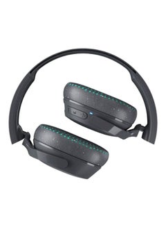 Skullcandy Riff Wireless On-Ear Headphones With Microphone Grey/Green  - Image 3