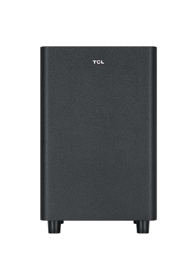 TCL - 2.1 CH Sound Bar for TV, Wireless Subwoofers,Bluetooth Soundbar 240Watt, Dolby Audio, HDMI ARC, Wall Mountable, Remote Control, Three Sound Modes  (2023) - TS6110 Black - Image 1