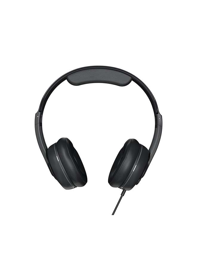 Skullcandy Cassette Junior Volume-Limiting Wired Over-Ear Headphone Black - Image 1
