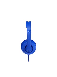 Skullcandy Cassette Junior Volume-Limiting Wired Over-Ear Headphone Cobalt Blue  - Image 3