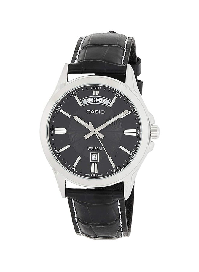 CASIO - Men's Enticer Analog Watch MTP-1381L-1AVDF - Image 1