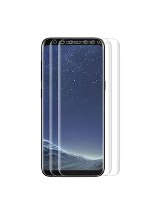 MARGOUN 2-Piece 5D Screen Protector For Samsung Galaxy S8 Plus Clear - Image 1