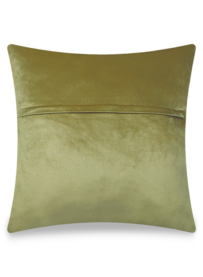 Vellato Ramadan Kareem Printed Velvet Cushion Cover Multicolour 45 x 45cm - Image 2