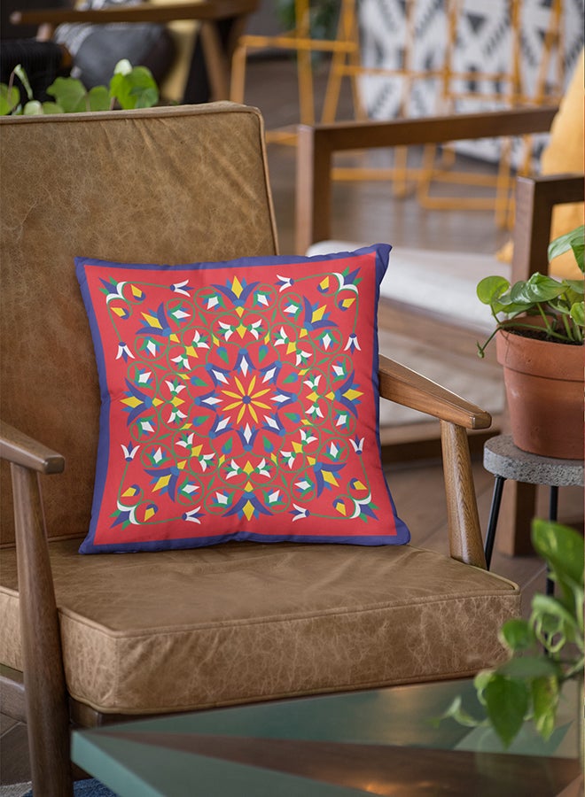 Ramadan Kareem Printed Velvet Cushion Cover Multicolour 45 x 45cm - v1617179283/N45782490A_5