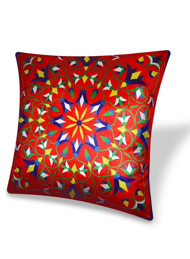 Ramadan Kareem Printed Velvet Cushion Cover Multicolour 45 x 45cm - v1617179283/N45782490A_7