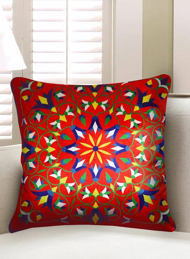 Ramadan Kareem Printed Velvet Cushion Cover Multicolour 45 x 45cm - v1617179284/N45782490A_3