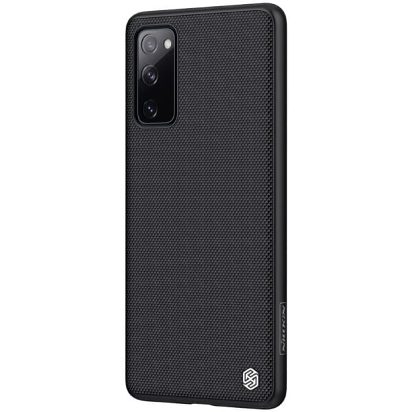 Nillkin Textu Nylon Fiber Case For Samsung Galaxy S20 FE 2020 Black - Image 2