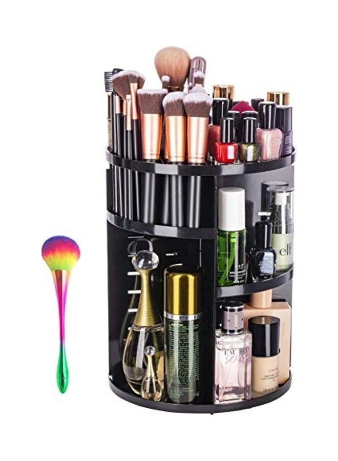 منظم مستحضرات تجميل دوار بزاوية 360 درجة. متعدد الألوان - Image 1