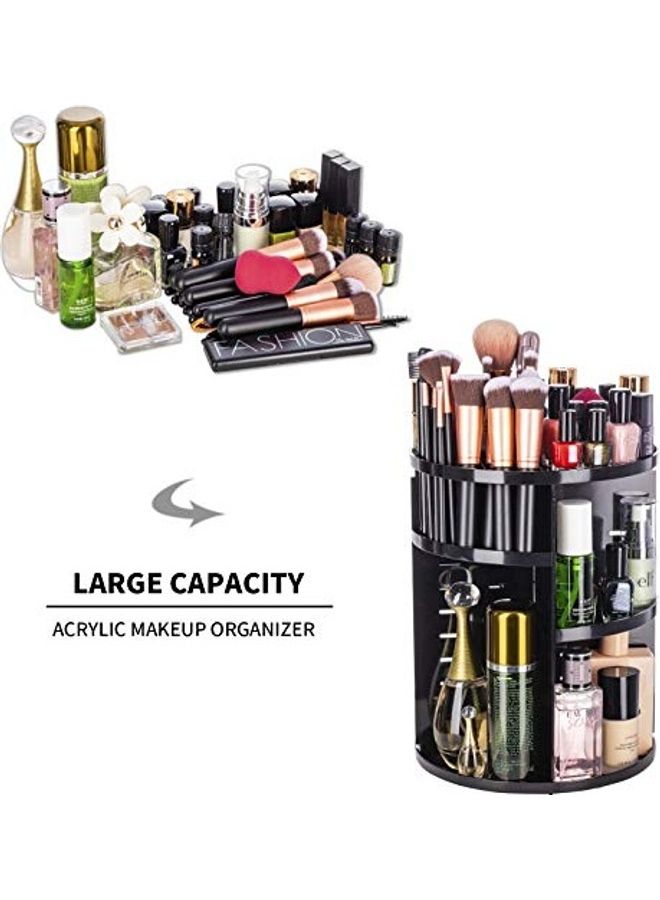 منظم مستحضرات تجميل دوار بزاوية 360 درجة. متعدد الألوان - Image 3