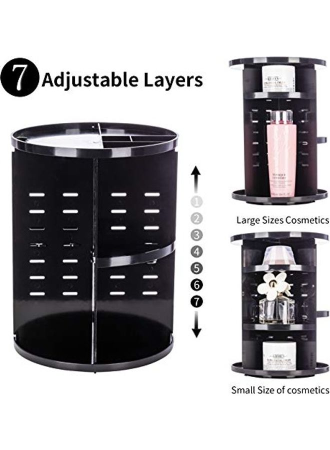 منظم مستحضرات تجميل دوار بزاوية 360 درجة. متعدد الألوان - Image 5