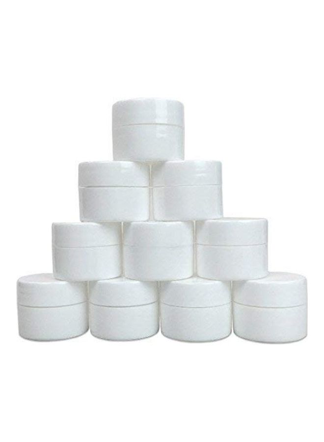 Generic 12-Piece Lip Balm Containers White  - Image 1
