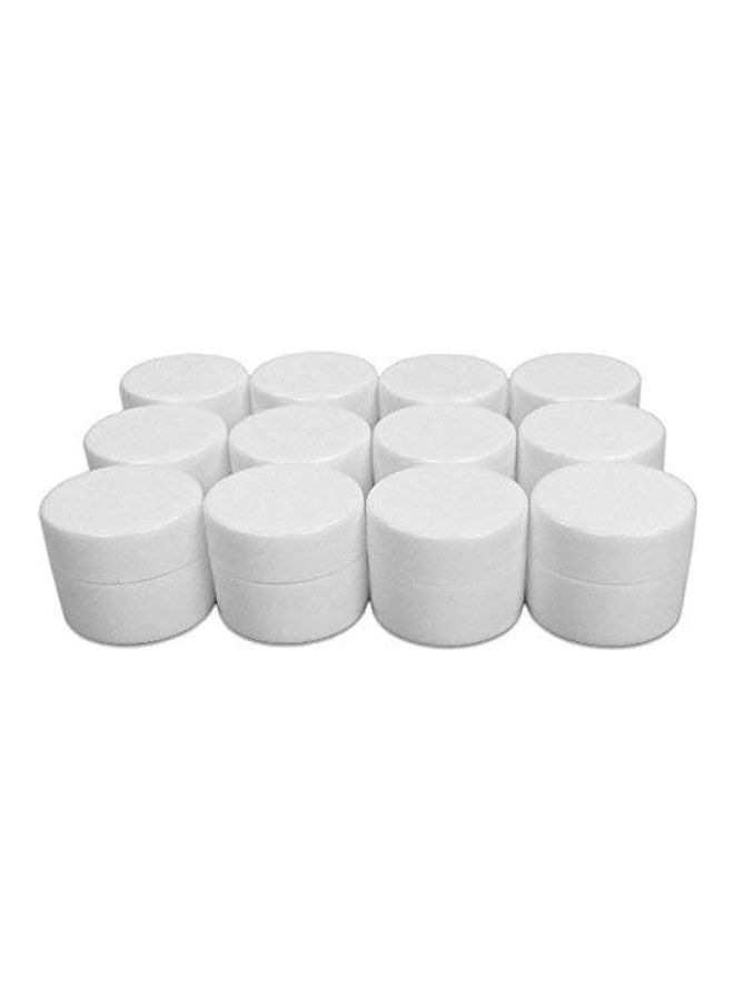 Generic 12-Piece Lip Balm Containers White  - Image 3