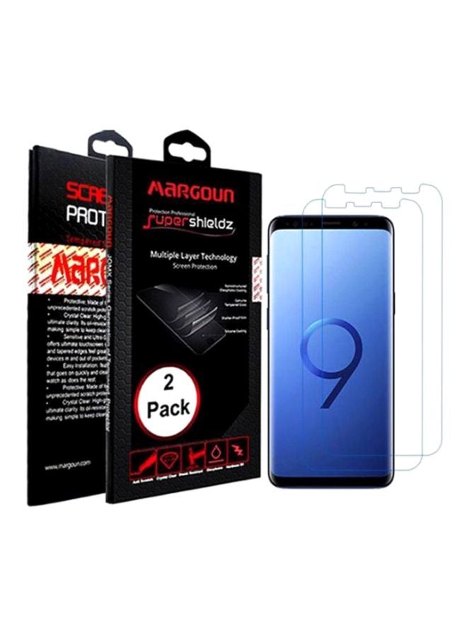 MARGOUN Pack Of 2 Screen Protector For Samsung Galaxy S9 Plus Clear - Image 1