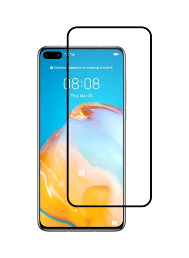 MARGOUN 3D Screen Protector For Huawei P40 Pro Black/Clear - Image 1