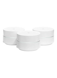 Google Fi System for Whole Home Coverage Upto 4 bedrooms, Pack of 3 Snow  - Image 1