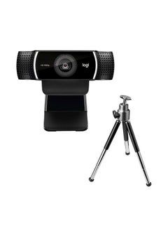 Logitech C922 1080P Pro Stream Webcam Black  - Image 4