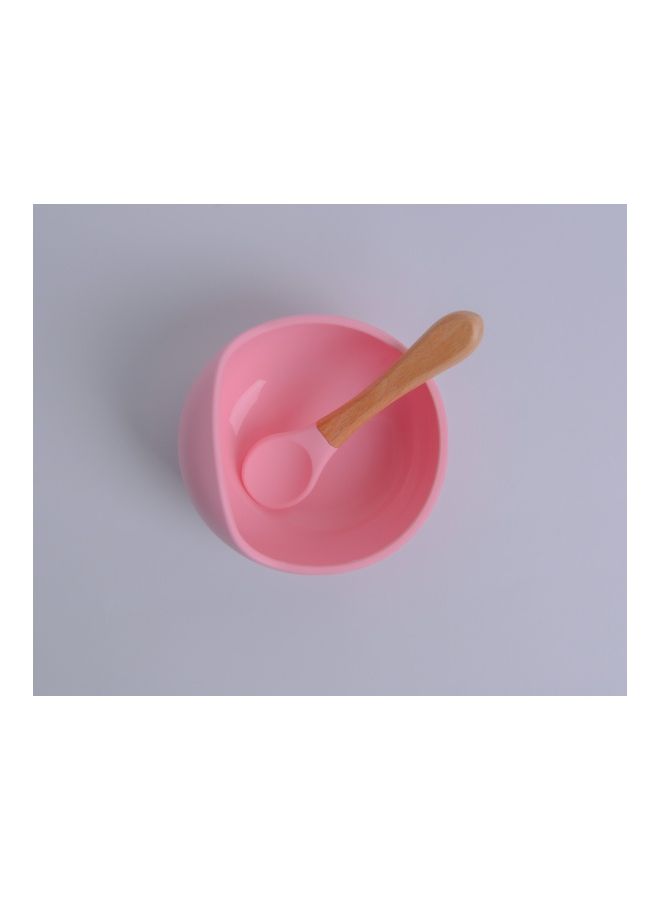 Lion Llama - Silicone Bowl and Spoon Baby Feeding Set - Image 1