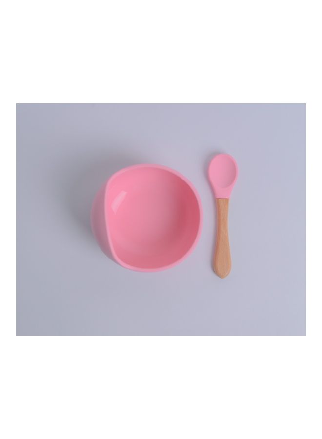 Lion Llama - Silicone Bowl and Spoon Baby Feeding Set - Image 1