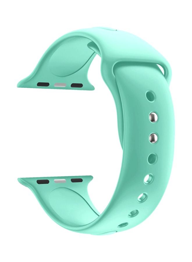 Voberry Replacement Band For Apple Watch Series 3 42mm Mint Green - Image 1
