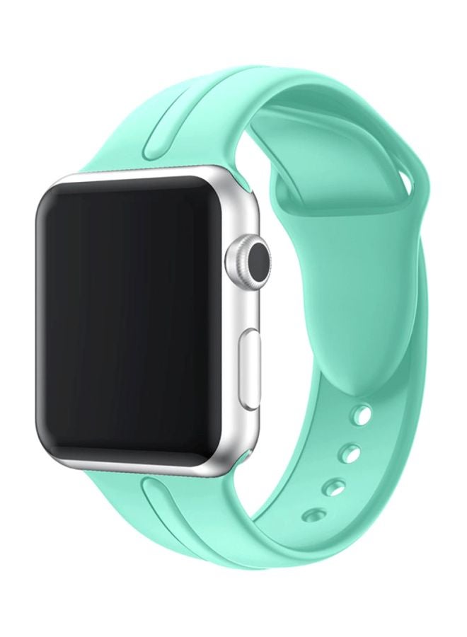 Voberry Replacement Band For Apple Watch Series 3 42mm Mint Green - Image 2