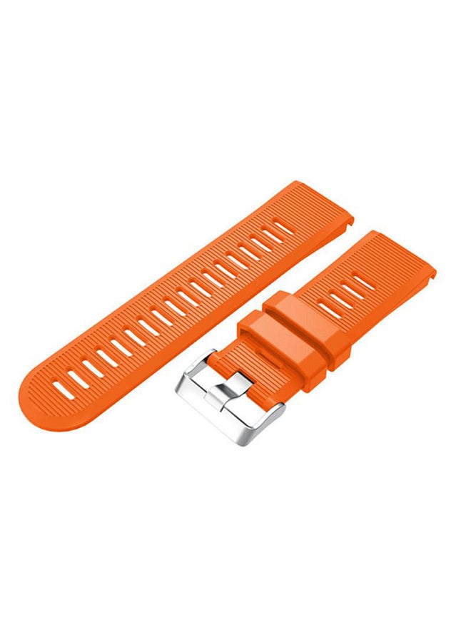 Voberry Replacement Watch Band For Garmin Fenix 5X Plus Orange - Image 2