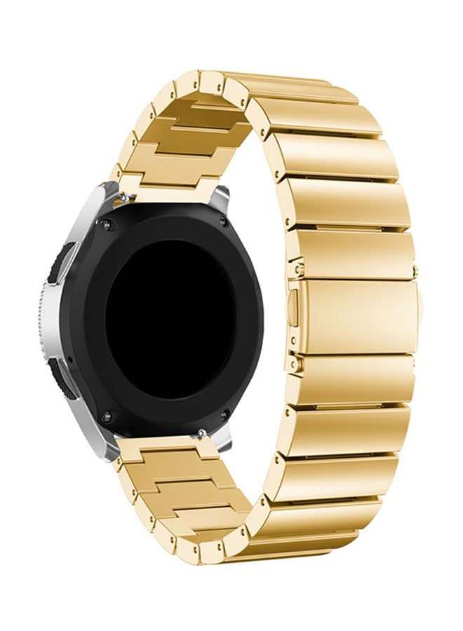 Voberry Replacement Metal Band For Samsung Galaxy Watch Gold - Image 3