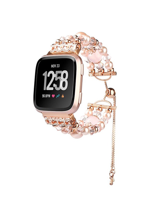Voberry Replacment Band Strap For Fitbit Versa Pink - Image 4