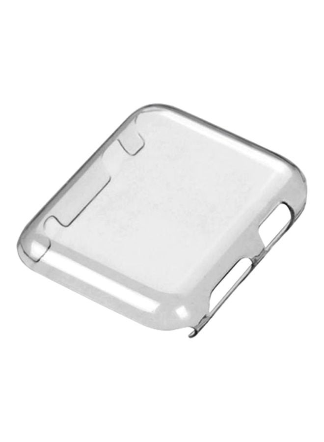 Voberry Interchangeable Band With Case Cover And Adapter For Apple Watch 42mm Clear  - Image 1