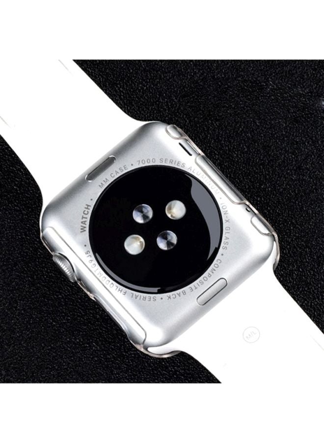 Voberry Interchangeable Band With Case Cover And Adapter For Apple Watch 42mm Clear  - Image 4