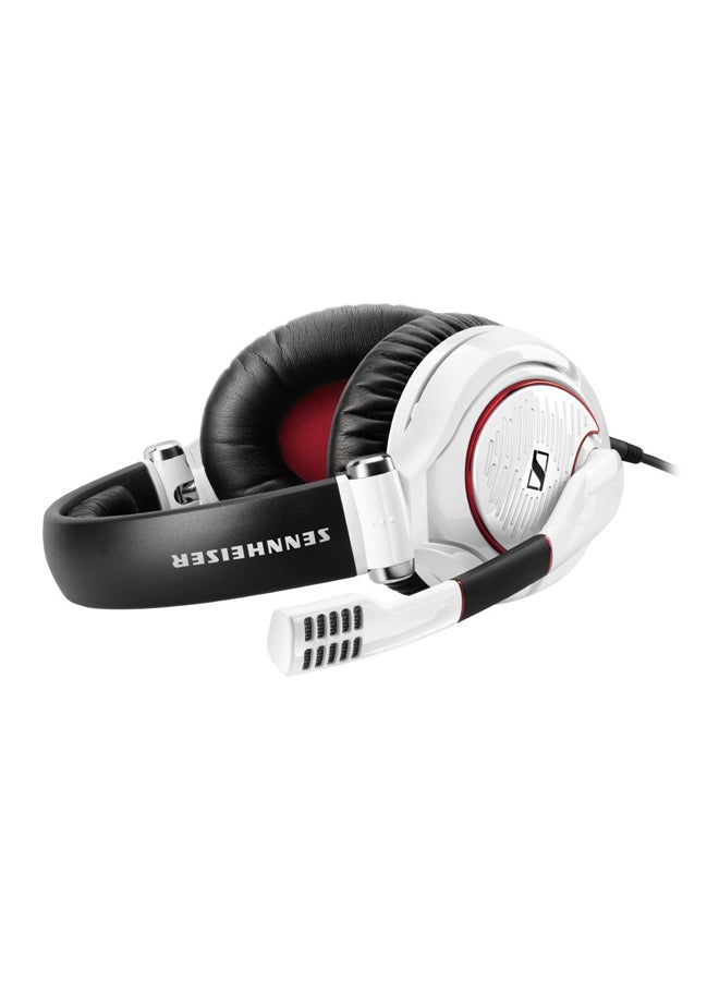 Sennheiser - Game Zero PC Gaming Headset Black/White/Red - Image 1