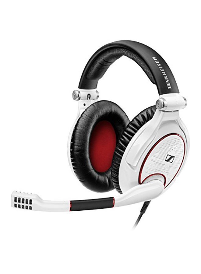 Sennheiser - Game Zero PC Gaming Headset Black/White/Red - Image 1