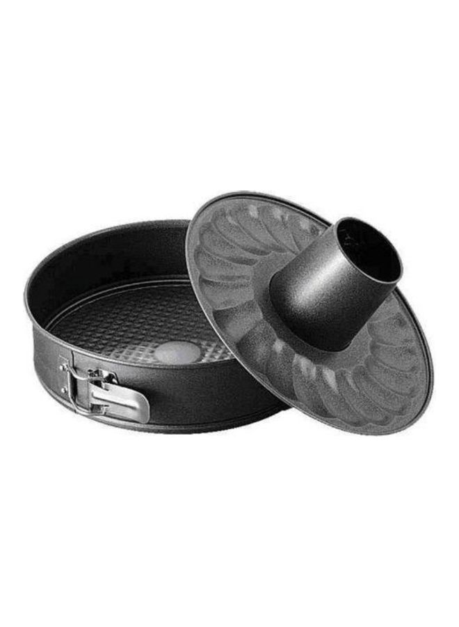 Ballarini - Springform Double Base Baking Pan Black 28cm - Image 1