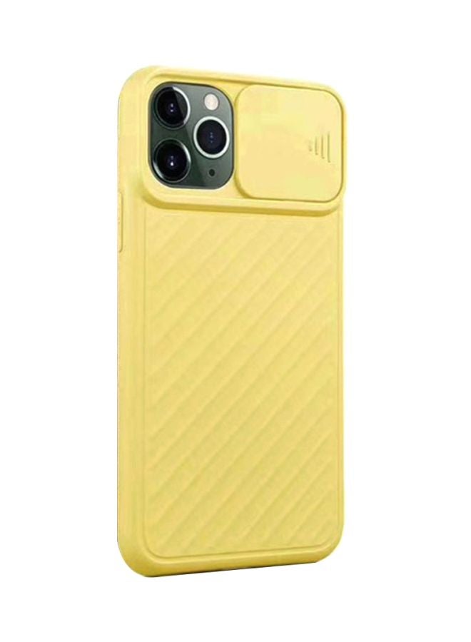 MARGOUN Slide Camera Protective Case Cover For Apple iPhone 11 Pro Max Yellow - Image 1