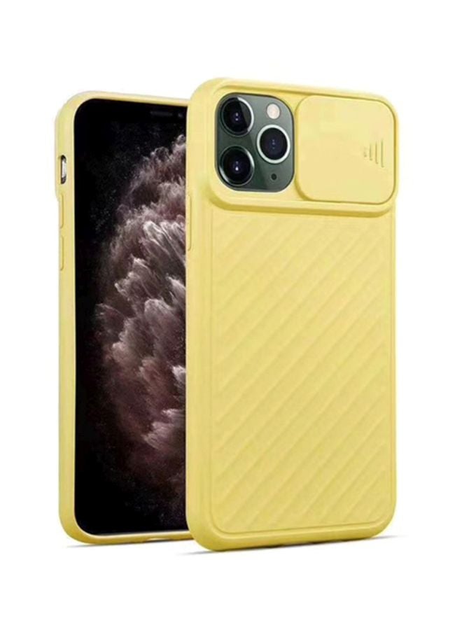 MARGOUN Slide Camera Protective Case Cover For Apple iPhone 11 Pro Max Yellow - Image 2
