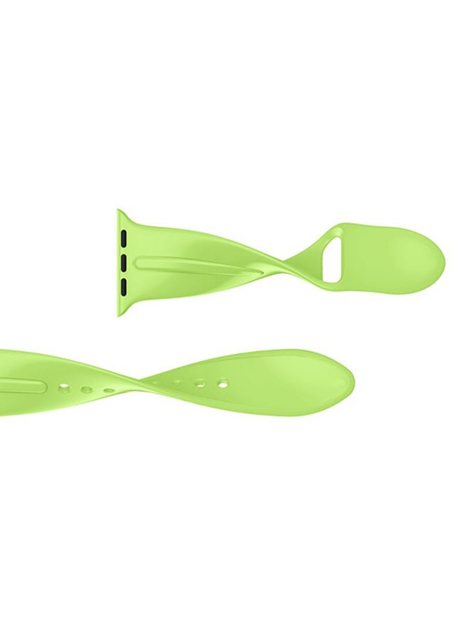 Voberry Adjustable Band Strap For Apple Watch Series 4 44mm Green  - Image 2