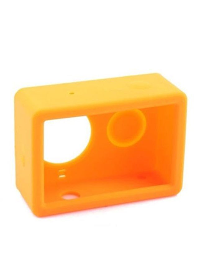 Ozone Xiaomi Yi Camera Silicone Case Protector Skin With Lens Cap Orange  - Image 2