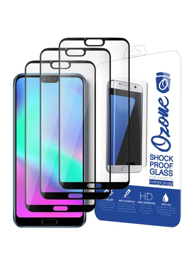 Ozone Protective Case Cover For Huawei Honor 10 Black/Clear