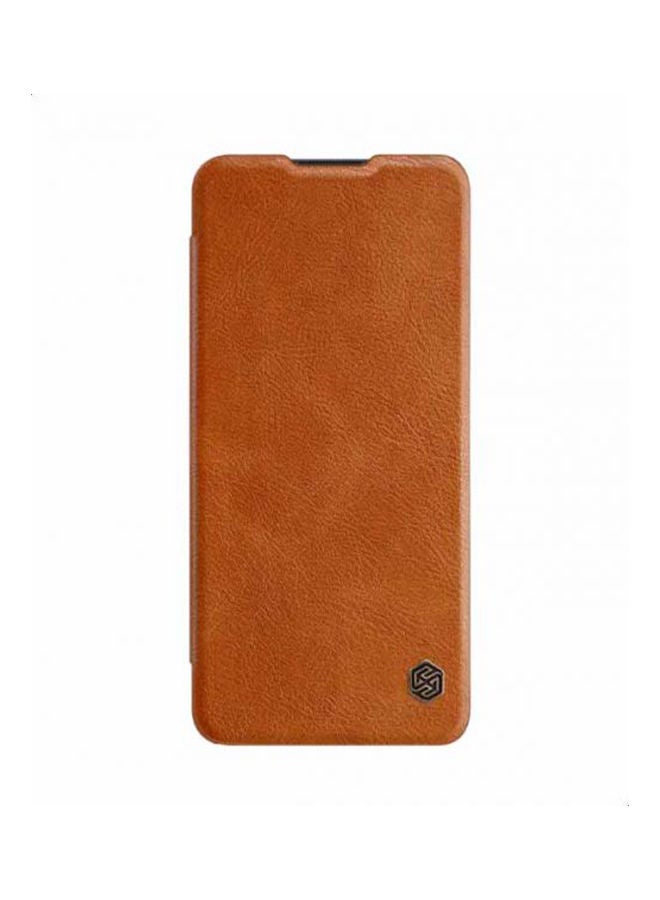 Nillkin Qin Leather Case For Oneplus Nord Brown - Image 1